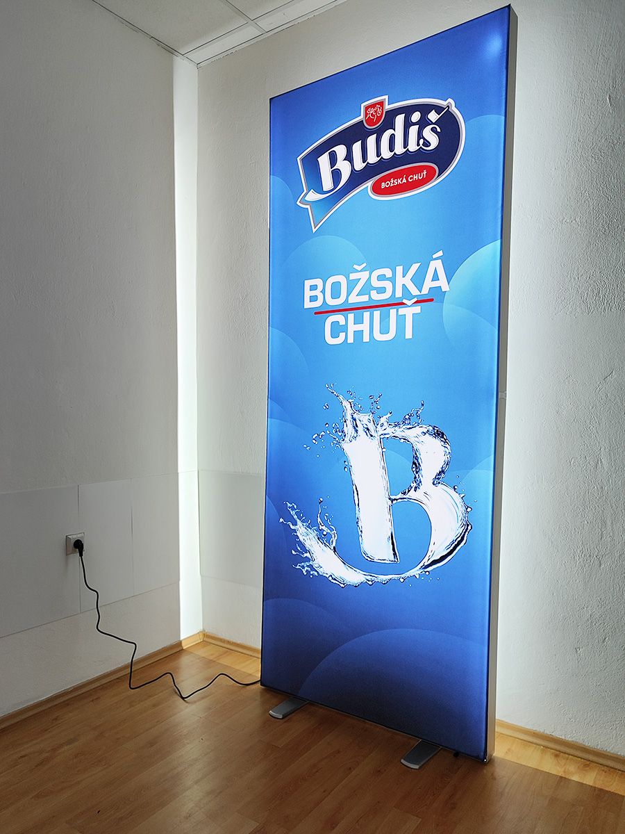 LED stěna Budiš